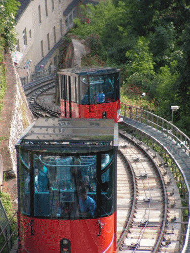 Photo Graz : rencontre de deux cabines