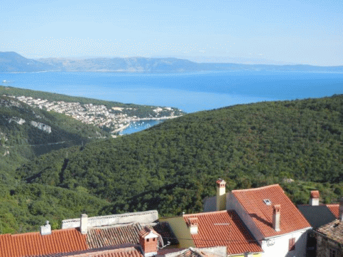 Foto Labin: Blick auf die Kvarner Bucht