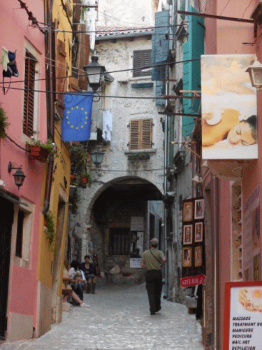 Photo Rovinj: In the historic city