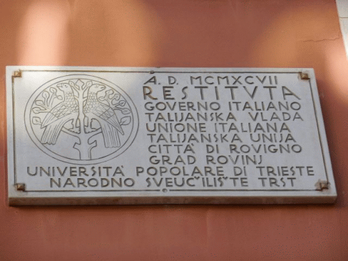 Foto Rovinj: Blick zum Meer