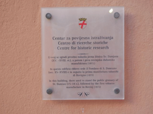 Foto Rovinj: Blick zum Meer