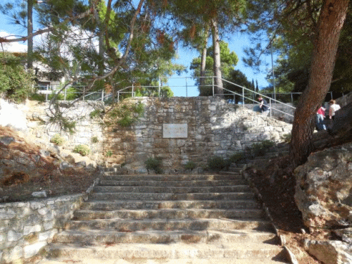 Foto Rovinj Zlatni rt: Mhlenbergtreppe