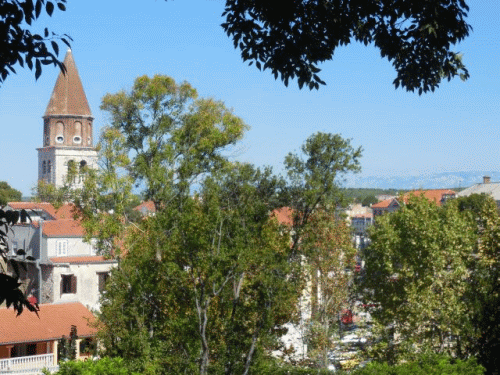 Foto Zadar: Blick zum Velebit-Gebirge