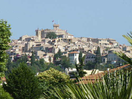 Photo : le centre historique de Cagnes-sur-Mer