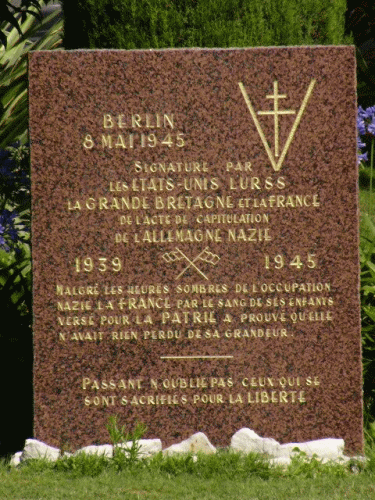 Foto Cagnes-sur-Mer: Kapitulation Nazi-Deutschlands 2
