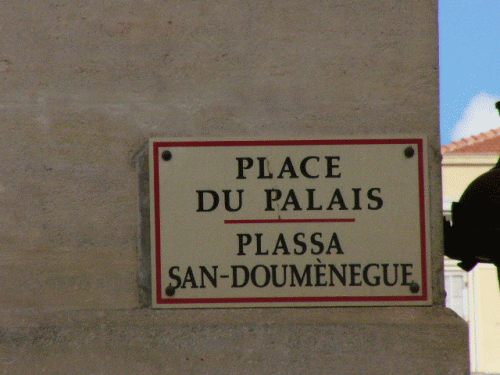 Foto Nizza: Gedenkplakette Infanteristen