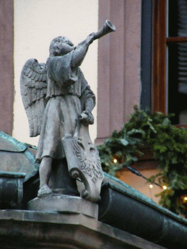 Foto Obernai: Engelstatuette