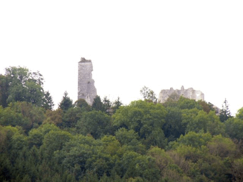 Foto Spiegel von Scey: Burgruine oberhalb