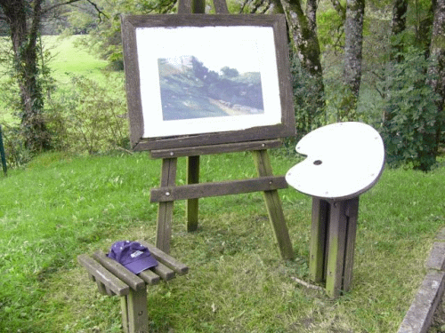 Foto Spiegel von Scey: Arbeitsplatz