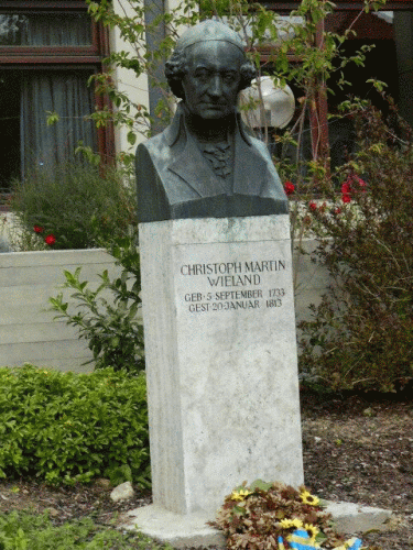 Foto Biberach: Bste von Christoph Martin Wieland