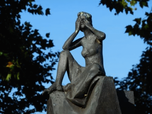 Foto Eberbach: Verzweifelte Justitia