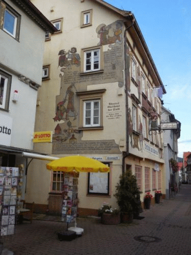 Foto Eberbach: Krabbenstein, Inschrift