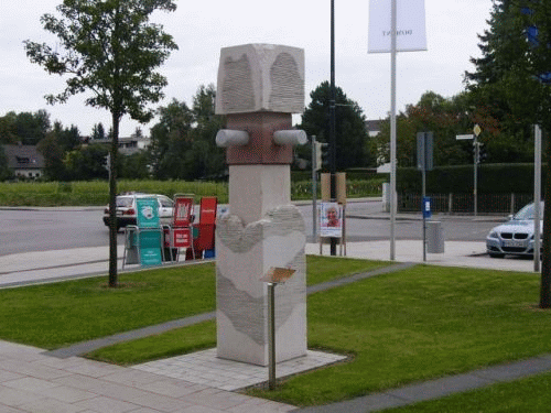 Foto Germering: Partnerschaftsdenkmal aus Balatonfred