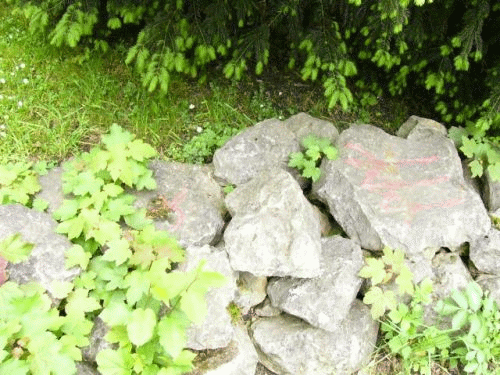 Foto: verblassende Symbole auf der Wachstumsspirale