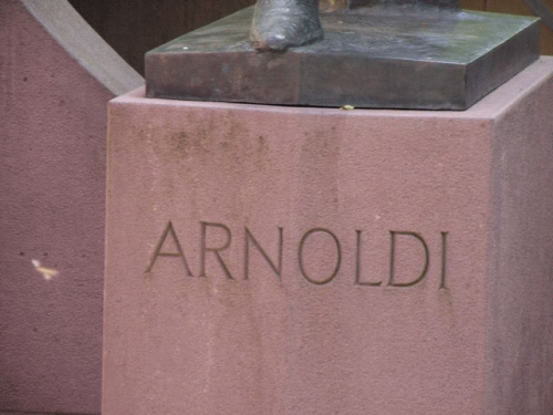 Photo Gotha : inscription Arnoldi