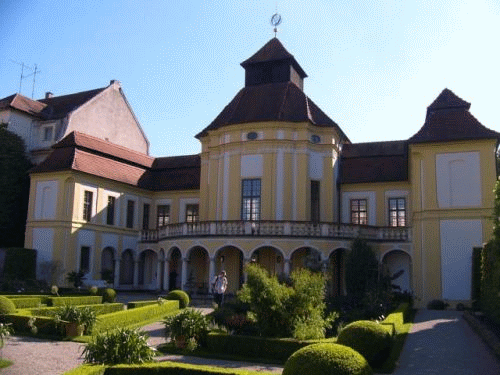 Foto Alte Anatomie in Ingolstadt: Blick zurck zum Gebude