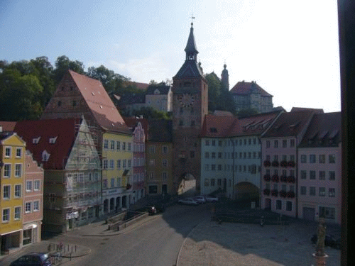 Foto Landsberg: Blick auf Stadttor