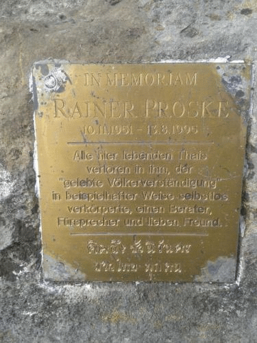 Foto Mnchen Westpark: In memoriam Rainer Proske