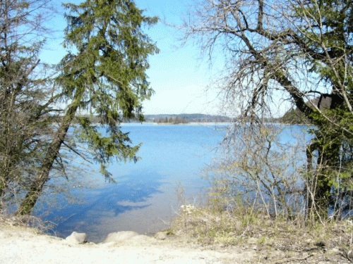 Photo : Le Staffelsee vu du sud