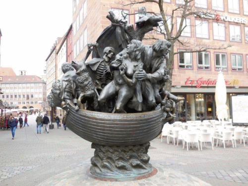 Foto Nrnberg: Narrenschiff, Vorderseite