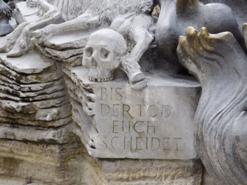 Foto Nrnberg: Zweite Inschrift Ehekarussell