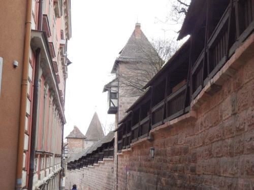 Foto Nrnberg: Stadtmauer