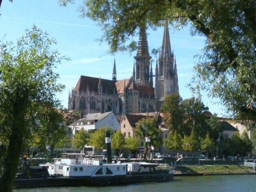 Foto Regensburg: Dom und Donauufer