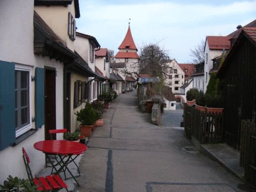 Photo Ulm: on the Seelgraben, looking east to the Seelturm