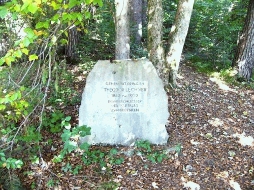 Foto Wolfratshausen: Gedenkstein fr Theodor Lechner