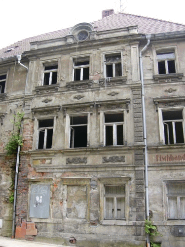 Photo Zittau : vestiges du pass communiste