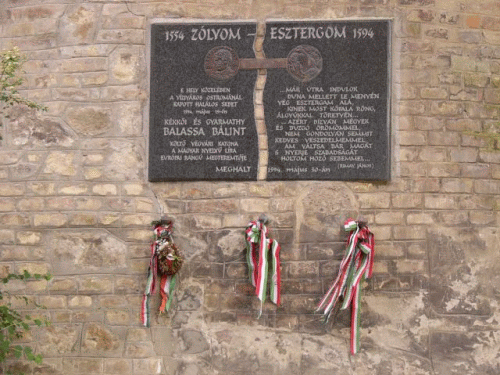 Foto Esztergom: Denkmal fr Blint Balassa