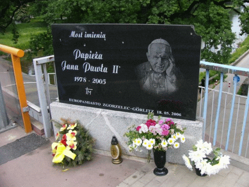 Photo Zgorzelec : pont du pape Jean-Paul II