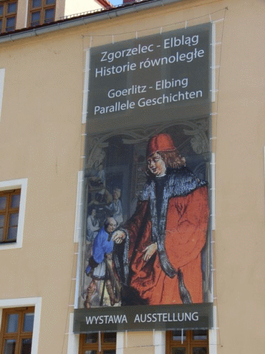 Photo Zgorzelec : muse de Lusace, inscription temporaire