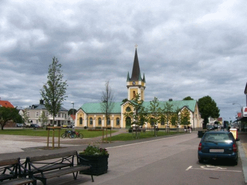 Photo Borgholm : glise de Borgholm