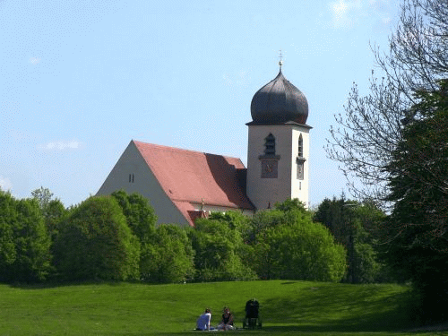 Photo Munich Blutenburg castle: Leiden Christi church