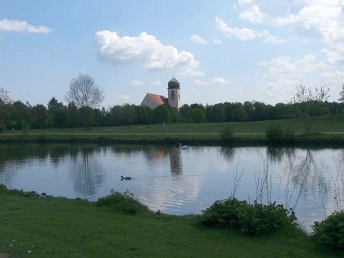 Foto Munique, castelo Blutenburg: igreja das Dores de Jesus