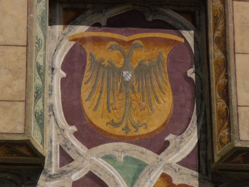 Photo Munich Blutenburg castle: double-headed eagle