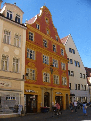 Foto Ingolstadt: faades in the pedestrian street