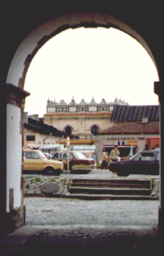 Foto Zamosc: Detail der ehem. Synagoge