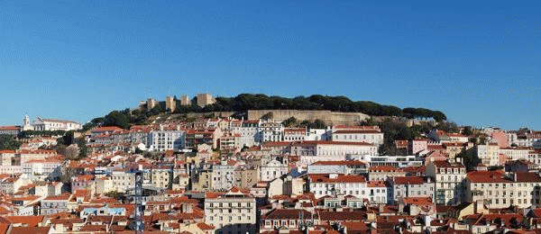 Foto: Castelo de So Jorge em Lisboa.